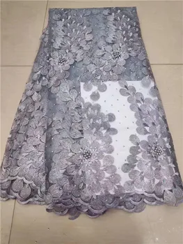 African Lace Fabric 2019 High quality Stones with Embroidery Nigerian Lace Fabric For Women French Mesh Lace Fabric H7
African Lace Fabric 2019 High quality Stones with Embroidery Nigerian Lace Fabric For Women French Mesh Lace Fabric H7