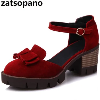 Zatsopano Fashion Summer Women Sandals Shallow Mouth Bow Knot Female Shoes Round Toe Platform Shoes Woman 2019 New Big Size 43
Zatsopano Fashion Summer Women Sandals Shallow Mouth Bow Knot Female Shoes Round Toe Platform Shoes Woman 2019 New Big Size 43