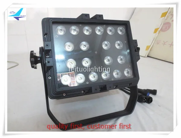 Description Picture 4 of item4pcs/lot Outdoor Light Led Wall Washer 15w RGBWA 5in1 Wash Washer Wall Light 20x15w Beam Strobe Light Led City Color Party Show