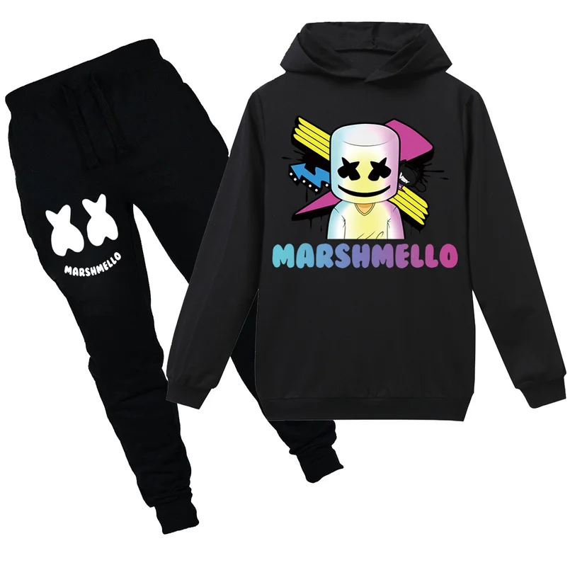 New 2019 Marshmello DJ Music Kids Boys Girls Clothes Tshirt Sets Children Marshmello T-shirts Tracksuits Baby Hoodie Set
New 2019 Marshmello DJ Music Kids Boys Girls Clothes Tshirt Sets Children Marshmello T-shirts Tracksuits Baby Hoodie Set