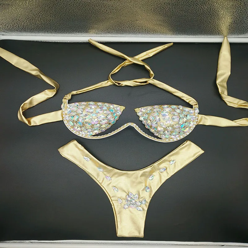 2018 venus новый стиль бикини с бриллиантами для отпуска сексуальный женский
