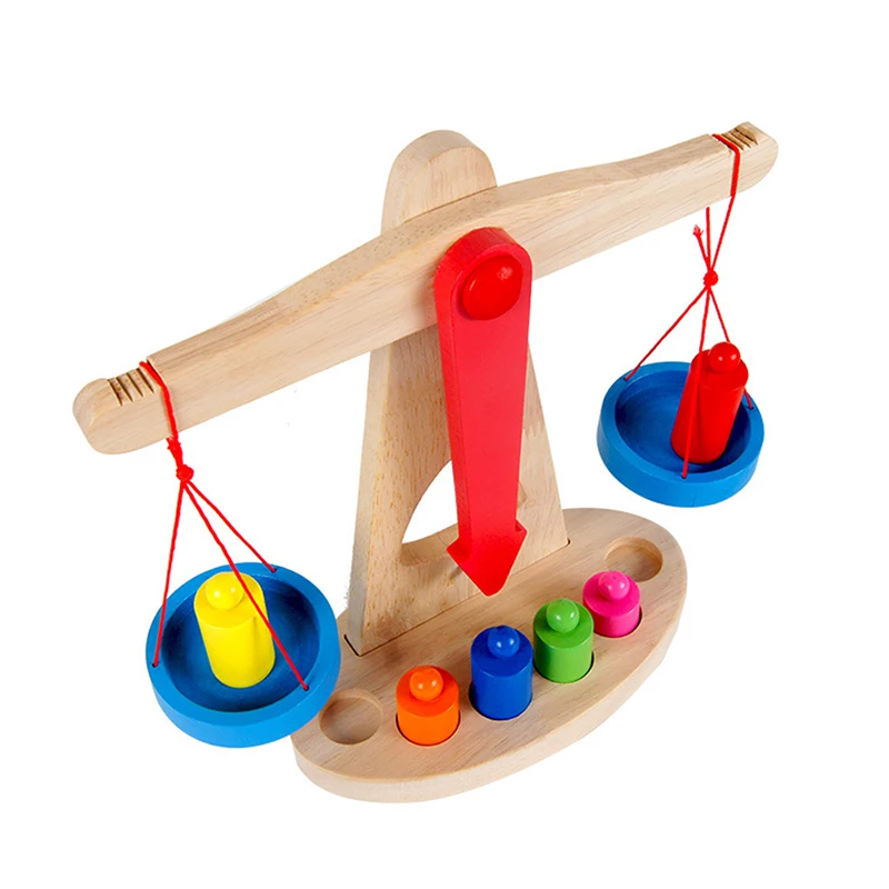 Montessori Educational Baby Early Development Scale Funny Balance Game Wooden Toy For Kids Children Education Free Shipping Montessori Educational Baby Early Development Scale Funny Balance Game Wooden Toy For Kids Children Education Free Shipping