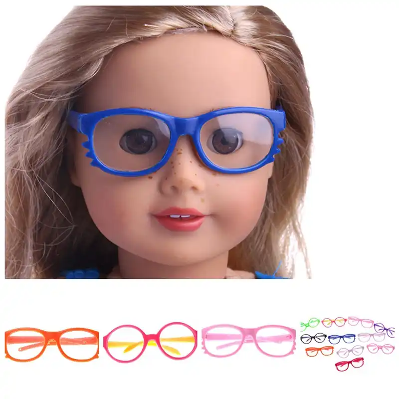 baby doll with glasses