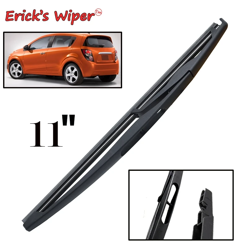 Щетка стеклоочистителя Erick's диаметром 11 дюймов для Chevrolet Sonic Hatchback 2012 - 2022
Щетка стеклоочистителя Erick's диаметром 11 дюймов для Chevrolet Sonic Hatchback 2012 - 2022