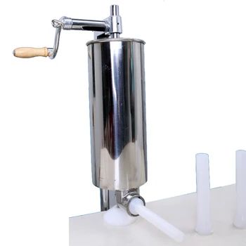 New Design Better Quality 4L Manual Sausage Maker Vertical Sausage Filler Machine
New Design Better Quality 4L Manual Sausage Maker Vertical Sausage Filler Machine
