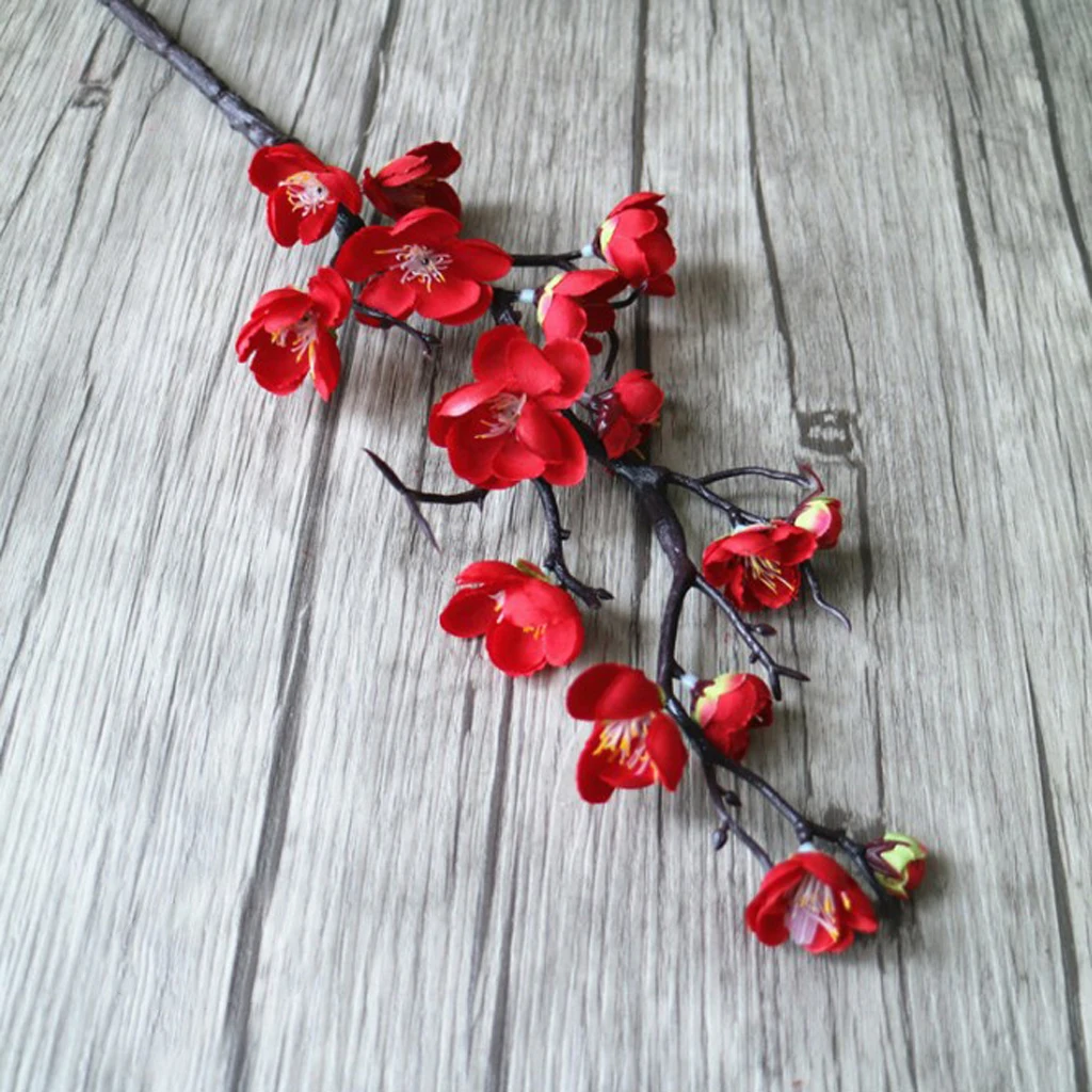 Silk Plastic Artificial Beach Blossom Flowers Wedding Bouquet Flower For Garden Home Decor Silk Plastic Artificial Beach Blossom Flowers Wedding Bouquet Flower For Garden Home Decor