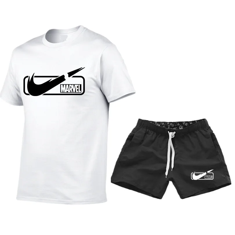 Marvl Summer Set Sportswear Beach Mens Sets Short Pants Male Causa printing Hip Hop Short Sleeve Shorts Sweatsuit Fitness
Marvl Summer Set Sportswear Beach Mens Sets Short Pants Male Causa printing Hip Hop Short Sleeve Shorts Sweatsuit Fitness