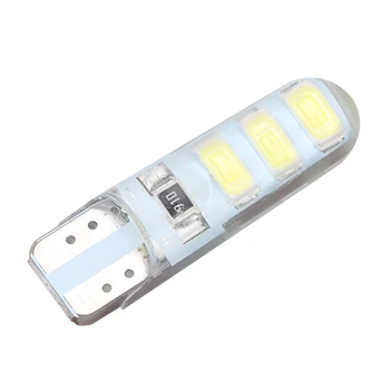 1 pc T10 Wedge W5W 6SMD 2835 LED Light bulbs Wedge Parking light Turn light For Reverse License Plate Car
1 pc T10 Wedge W5W 6SMD 2835 LED Light bulbs Wedge Parking light Turn light For Reverse License Plate Car