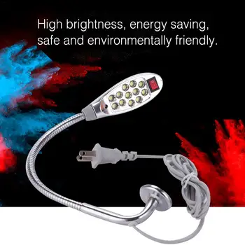 12 Lamp Bead Sewing Machine Lamp Inserting Table Energy-saving Lighting Special Work Car Clothing Lamp US/EU
12 Lamp Bead Sewing Machine Lamp Inserting Table Energy-saving Lighting Special Work Car Clothing Lamp US/EU
