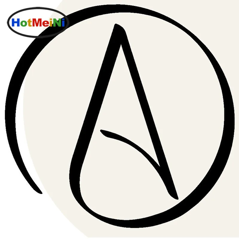 HotMeiNi Atheist International Symbol Carefree Happy Life Funny Car Sticker Styling for Bumper Vinyl Decal Car Decor 13*13 cm
HotMeiNi Atheist International Symbol Carefree Happy Life Funny Car Sticker Styling for Bumper Vinyl Decal Car Decor 13*13 cm