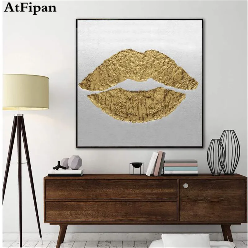 AtFipan Golden Glitter Lips Rose kiss Canvas Poster Print Art Wall Pictures For living Room Wall Decor Abstract Print Cuadros
AtFipan Golden Glitter Lips Rose kiss Canvas Poster Print Art Wall Pictures For living Room Wall Decor Abstract Print Cuadros