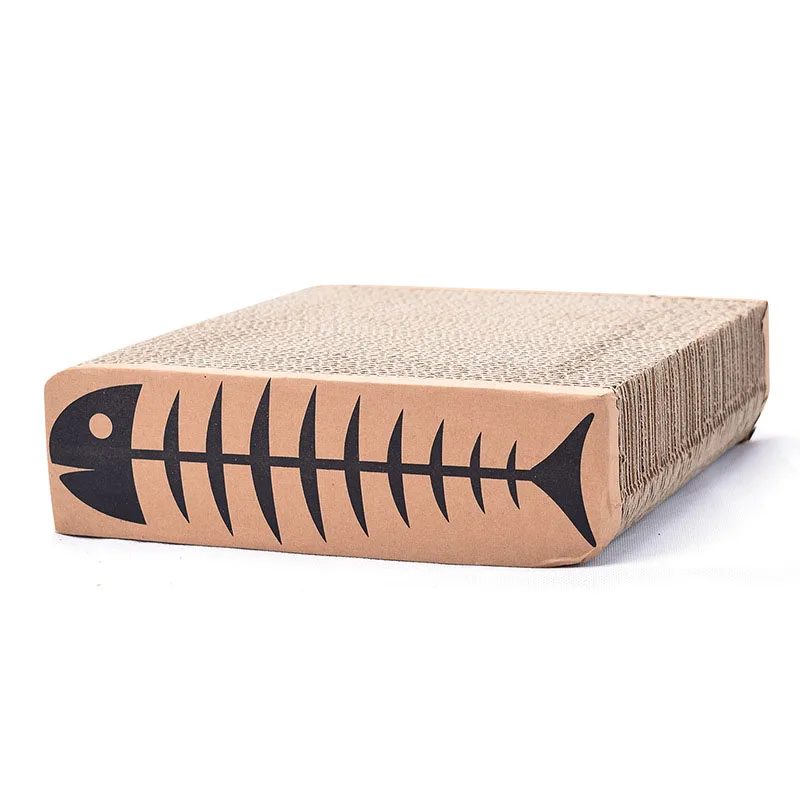 2018 New Cat Scratch board Chew Toys Fish Bones Pattern Cat bed house cushion cat Interactive play Toy Pet Products for cat
2018 New Cat Scratch board Chew Toys Fish Bones Pattern Cat bed house cushion cat Interactive play Toy Pet Products for cat