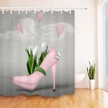 Flower Butterfly Balloon Pattern Shower Curtains White Green Tulips Bathroom Polyester Waterproof Fabric for Girl Bathtub Decor
Flower Butterfly Balloon Pattern Shower Curtains White Green Tulips Bathroom Polyester Waterproof Fabric for Girl Bathtub Decor