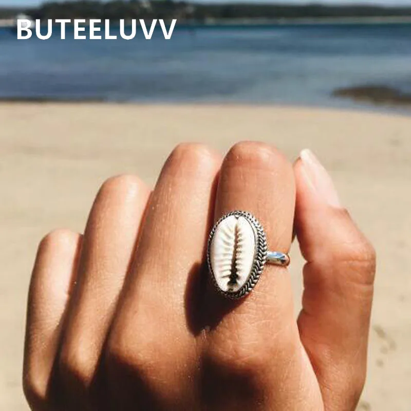 BUTEELUVV Creative Handmade Inlay Shell Ring for Women Bohemian Beach Accessories Vintage Shell Knuckle Rings Fashion Jewelry
BUTEELUVV Creative Handmade Inlay Shell Ring for Women Bohemian Beach Accessories Vintage Shell Knuckle Rings Fashion Jewelry