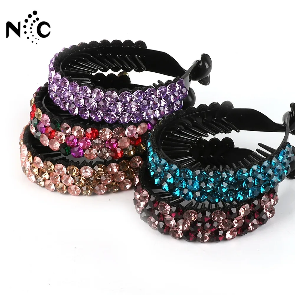New Arrival Rhinestone Hairpin Bud Hair Clip Nest Shape Hair Ties Ponytail Holder Hair Claws For Women Girls Hair Accessories
New Arrival Rhinestone Hairpin Bud Hair Clip Nest Shape Hair Ties Ponytail Holder Hair Claws For Women Girls Hair Accessories