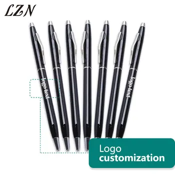 LZN New Style Stainless Steel Rod Rotating Commercial Metal Ballpoint Pen Gift Stationery Free Engraved Name/Logo/Text as Gifts
LZN New Style Stainless Steel Rod Rotating Commercial Metal Ballpoint Pen Gift Stationery Free Engraved Name/Logo/Text as Gifts