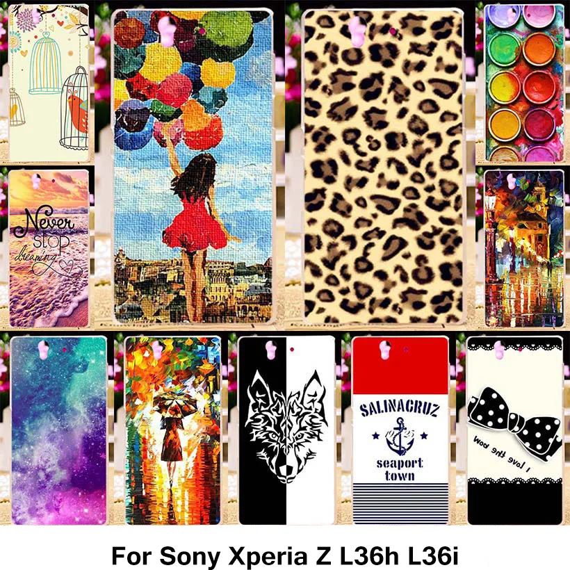 TAOYUNXI Phone Cover Case for Sony Xperia Z L36h C6602 5.0 inch C6603 L36i Case Bumper TPU Cover Beautiful Umbrella Romantic
TAOYUNXI Phone Cover Case for Sony Xperia Z L36h C6602 5.0 inch C6603 L36i Case Bumper TPU Cover Beautiful Umbrella Romantic