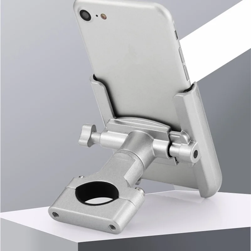 Universal Aluminum Alloy Motorcycle Phone Holder For iPhone Samsung XIAOMI Support Telephone Moto Holder For GPS Bike Handlebar
Universal Aluminum Alloy Motorcycle Phone Holder For iPhone Samsung XIAOMI Support Telephone Moto Holder For GPS Bike Handlebar