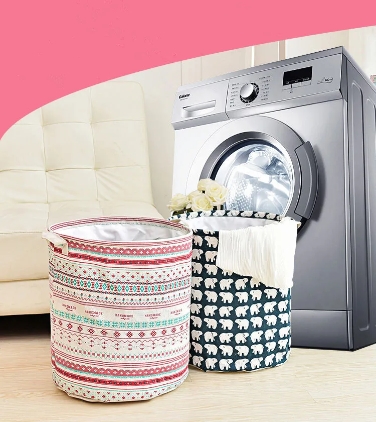 1PC New Zakka Linen Waterproof Laundry Storage Basket Folding Sundries Clothes Toy Organization Box For Home Decoration OK 0545
1PC New Zakka Linen Waterproof Laundry Storage Basket Folding Sundries Clothes Toy Organization Box For Home Decoration OK 0545
