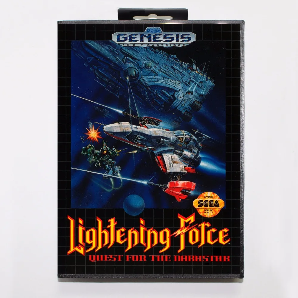 Lightening Force Game Cartridge 16 bit MD Game Card With Retail Box For Sega Mega Drive For Genesis
Lightening Force Game Cartridge 16 bit MD Game Card With Retail Box For Sega Mega Drive For Genesis