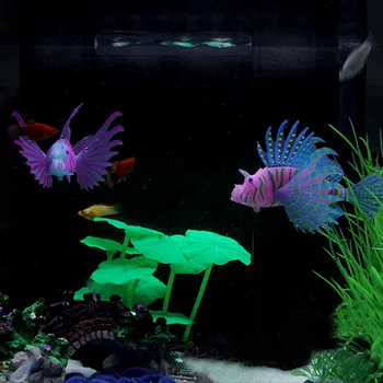 Small Silicone Artificial Lionfish Aquarium Ornaments Night-luminous Fish Tank Decoration Aquarium Accessories
Small Silicone Artificial Lionfish Aquarium Ornaments Night-luminous Fish Tank Decoration Aquarium Accessories