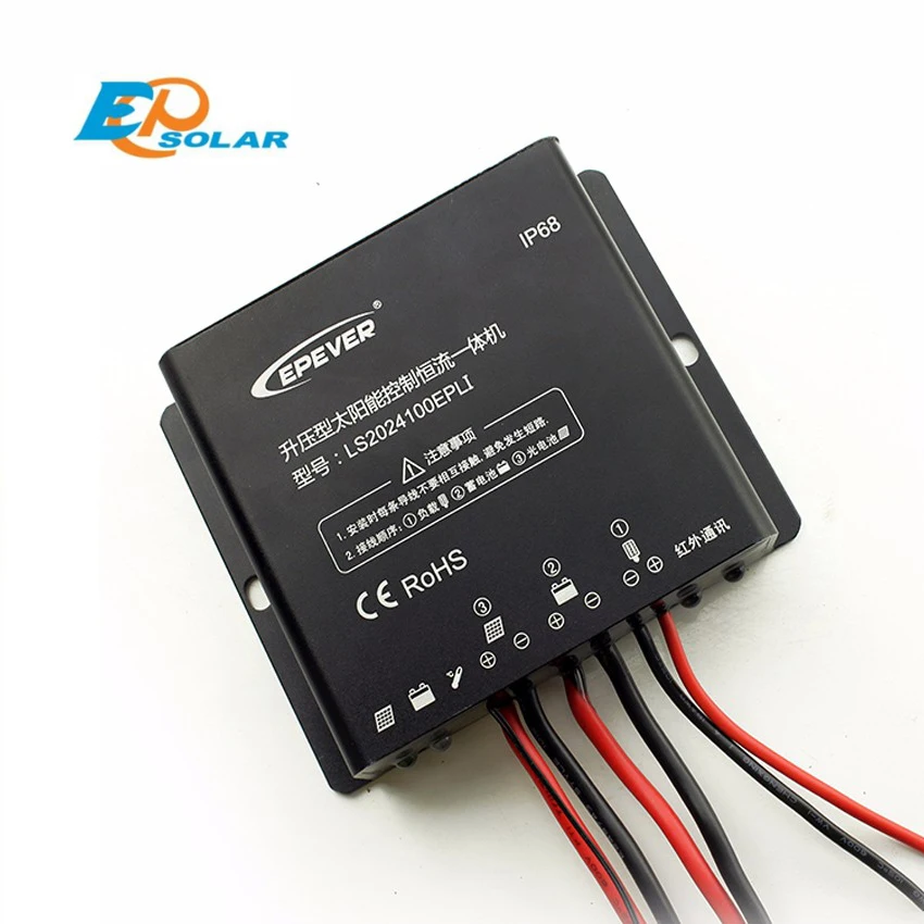 EPSOLAR LS2024100EPLI 20A 12V 24V Solar charger controller timer IP67 Waterproof IR mobile APP
EPSOLAR LS2024100EPLI 20A 12V 24V Solar charger controller timer IP67 Waterproof IR mobile APP