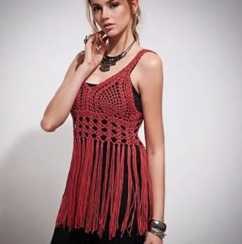 Summer Women Boho Knitted Crochet Tassels Camis Bralette Beach Bikini Cover Ups Halter Sheer Camis Vest Crop Tops Beachwear
Summer Women Boho Knitted Crochet Tassels Camis Bralette Beach Bikini Cover Ups Halter Sheer Camis Vest Crop Tops Beachwear