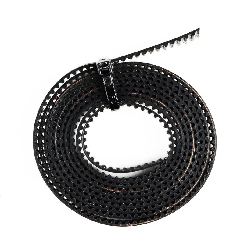 GT2 1M Black Rubber Opening Timing Belt 6MM Width 2GT Synchronous Belts for Openbuilds 3D Printer Parts Accessories
GT2 1M Black Rubber Opening Timing Belt 6MM Width 2GT Synchronous Belts for Openbuilds 3D Printer Parts Accessories