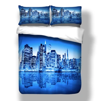 new city duvet cover with pillowcase AU Queen Bed bedline Bed linens home textiles
new city duvet cover with pillowcase AU Queen Bed bedline Bed linens home textiles