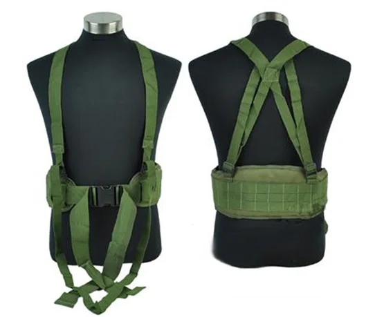 Airsoft Tactical Padded 1000D Nylon Molle Vest Belt Combat Army Battle Belt Cummerbunds For Mens
Airsoft Tactical Padded 1000D Nylon Molle Vest Belt Combat Army Battle Belt Cummerbunds For Mens