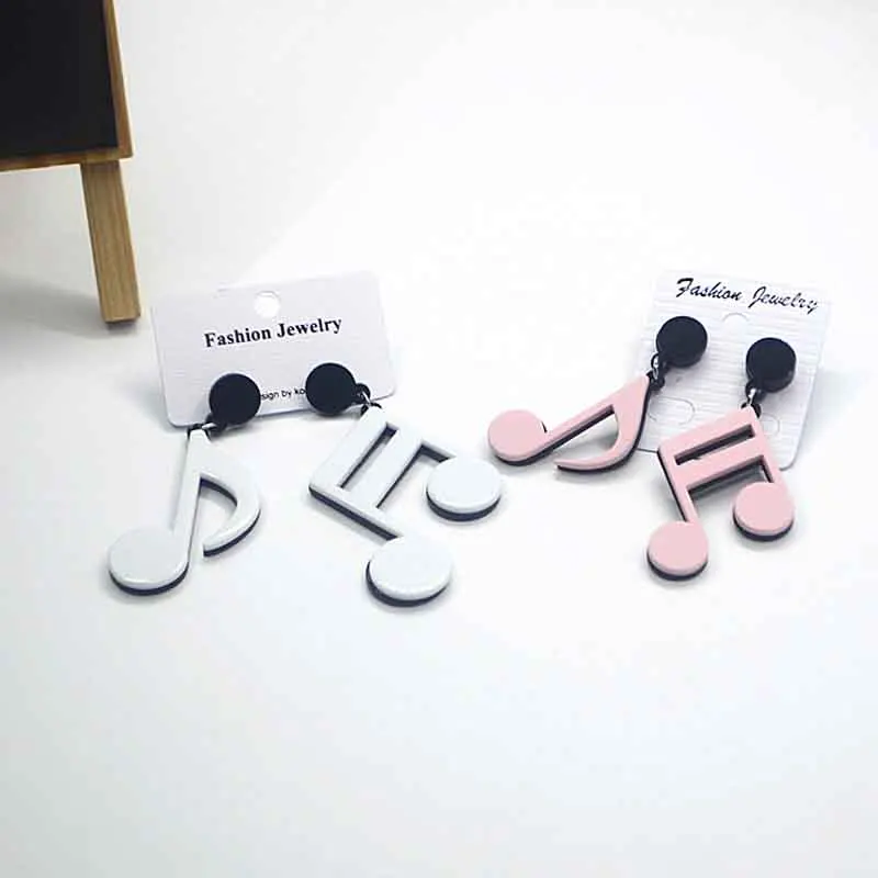 New Fashion Earrings For Women Musical Note Earring Hip-hop DJ Nightclub Acrylic Women Jewelry Hipster Creative 2018 Recommended
New Fashion Earrings For Women Musical Note Earring Hip-hop DJ Nightclub Acrylic Women Jewelry Hipster Creative 2018 Recommended
