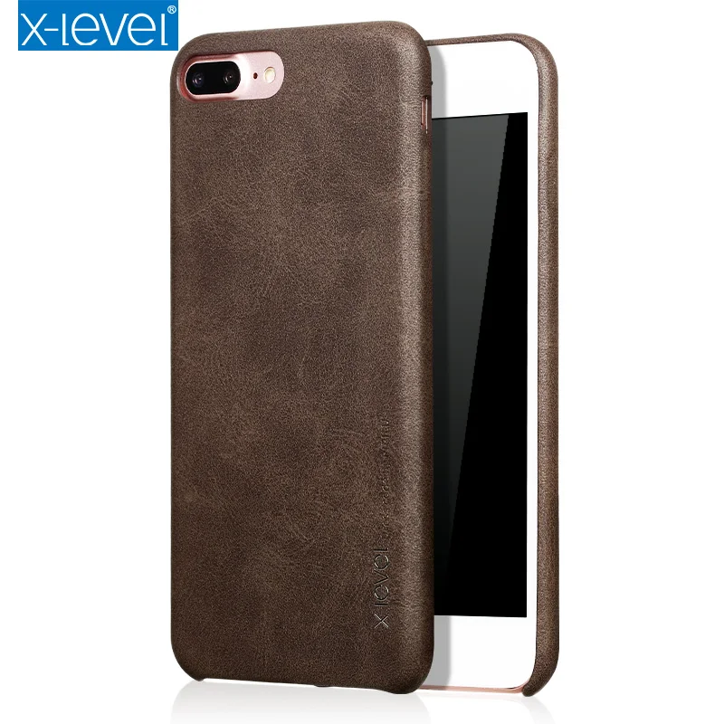 X-Level Luxury Retro PU Leather Case For iPhone 8/8 Plus Back Case Cover for iPhone 8Plus/8 Vingate Leather Case for iPhone8
X-Level Luxury Retro PU Leather Case For iPhone 8/8 Plus Back Case Cover for iPhone 8Plus/8 Vingate Leather Case for iPhone8