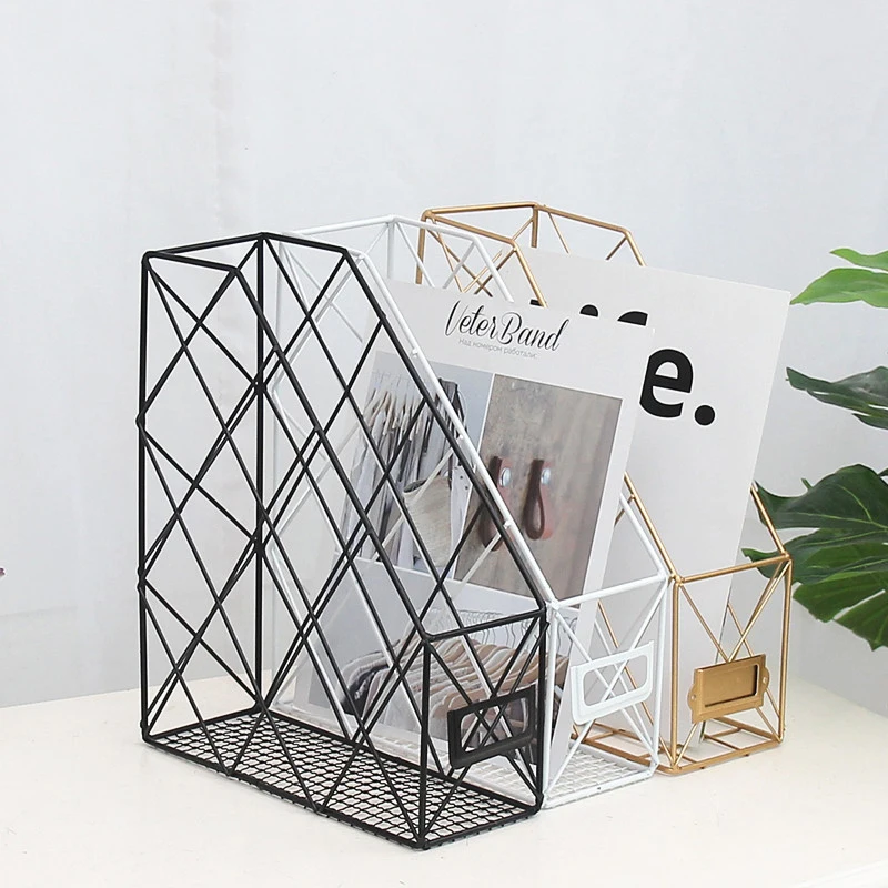 Wrought Iron Storage Rack For Organizer Office Desk Study Bedroom Creative Finishing Shelf Rack Desktop File Book Storage Box
Wrought Iron Storage Rack For Organizer Office Desk Study Bedroom Creative Finishing Shelf Rack Desktop File Book Storage Box