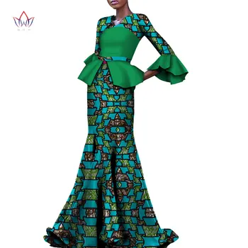 2020 African Wax Print Dashiki Dresses for Women Bazin Riche elegent Dresses Plus Size African Women Clothing Vestidos WY3576
2020 African Wax Print Dashiki Dresses for Women Bazin Riche elegent Dresses Plus Size African Women Clothing Vestidos WY3576