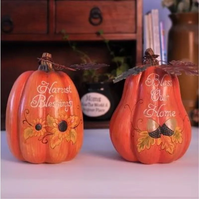 Creative home American country Halloween pumpkin crafts, wedding gifts home decorations, desktop furnishings
Creative home American country Halloween pumpkin crafts, wedding gifts home decorations, desktop furnishings