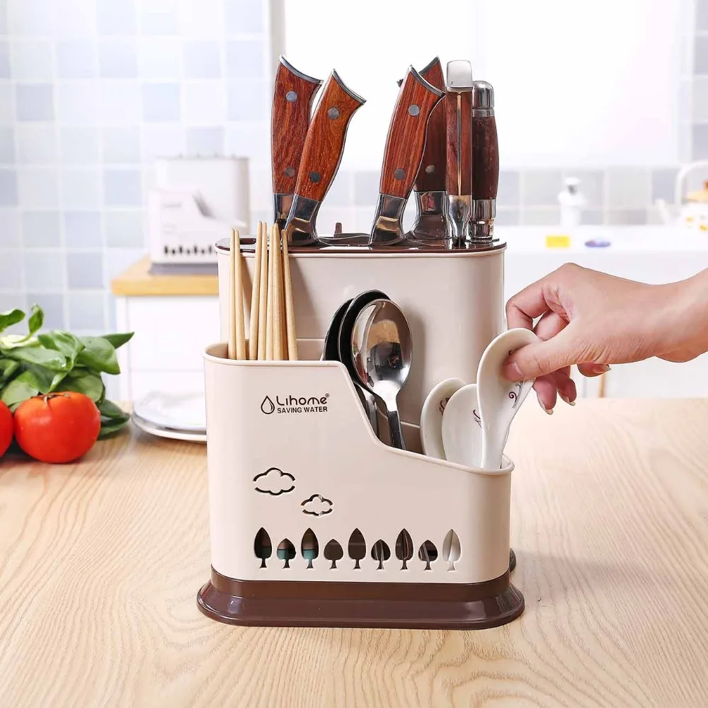 OTHERHOUSE Knife Block Knife Stand Holder Tableware Storage Box Case Chopsticks Forks Holder Kitchen Storage Rack Shelf Tools
OTHERHOUSE Knife Block Knife Stand Holder Tableware Storage Box Case Chopsticks Forks Holder Kitchen Storage Rack Shelf Tools