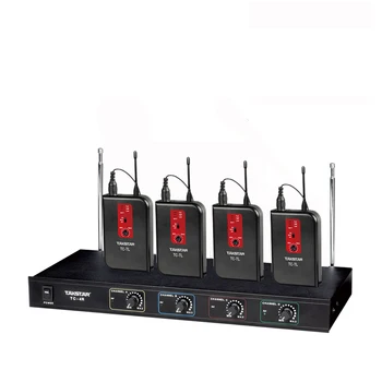 Takstar TC-4R VHF Wireless Microphone Receiver 1PCS + 4PCS TC-TL VHF wireless lapel microphone, One to Four wireless microphone
Takstar TC-4R VHF Wireless Microphone Receiver 1PCS + 4PCS TC-TL VHF wireless lapel microphone, One to Four wireless microphone