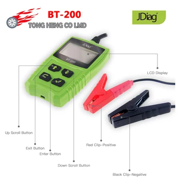Original JDiag FasCheck BT-200 Car Battery Tester 2018 BT200 LCD Display Universal Car Battery Life Detected Tool
Original JDiag FasCheck BT-200 Car Battery Tester 2018 BT200 LCD Display Universal Car Battery Life Detected Tool