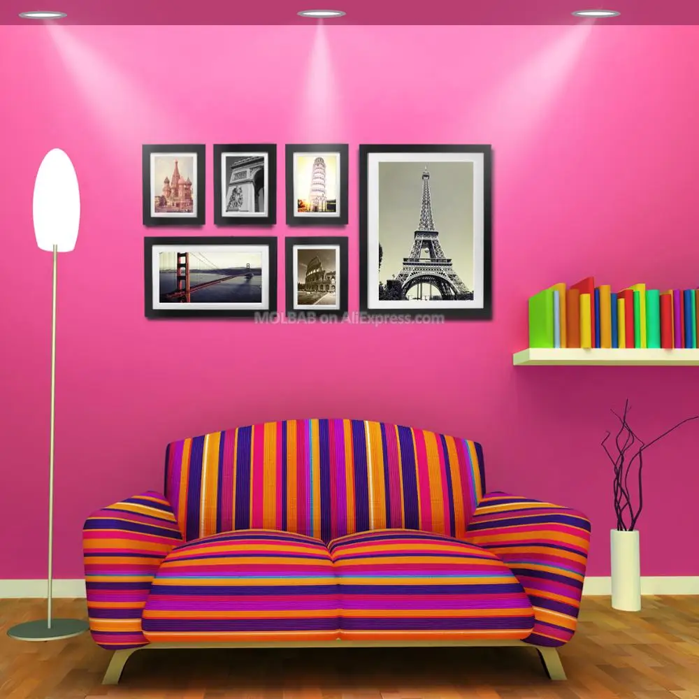 MOLBAB Wood Photo Frame Gallery Wall 6PCS/Set Modern Style Flat Moulding Border Wooden Picture Frames Home Decor 7/12/16 Inch
MOLBAB Wood Photo Frame Gallery Wall 6PCS/Set Modern Style Flat Moulding Border Wooden Picture Frames Home Decor 7/12/16 Inch