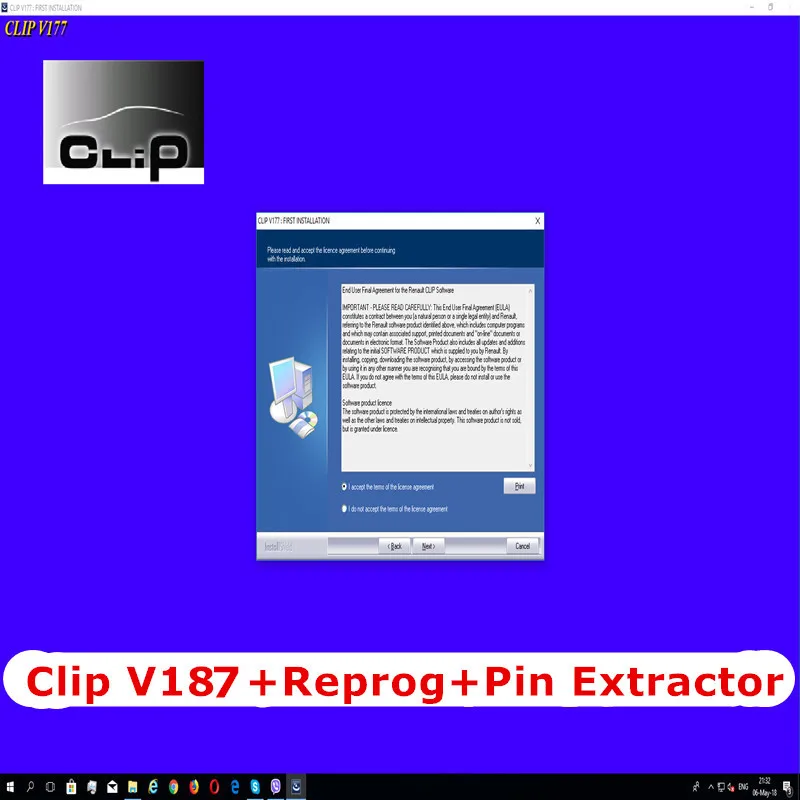 Newest V187 For CAN CLIP+PIN Extractor V2+Reprog V172 Electronic Database For CAN CLIP Diagnostic Software For Car 1998-2018
Newest V187 For CAN CLIP+PIN Extractor V2+Reprog V172 Electronic Database For CAN CLIP Diagnostic Software For Car 1998-2018