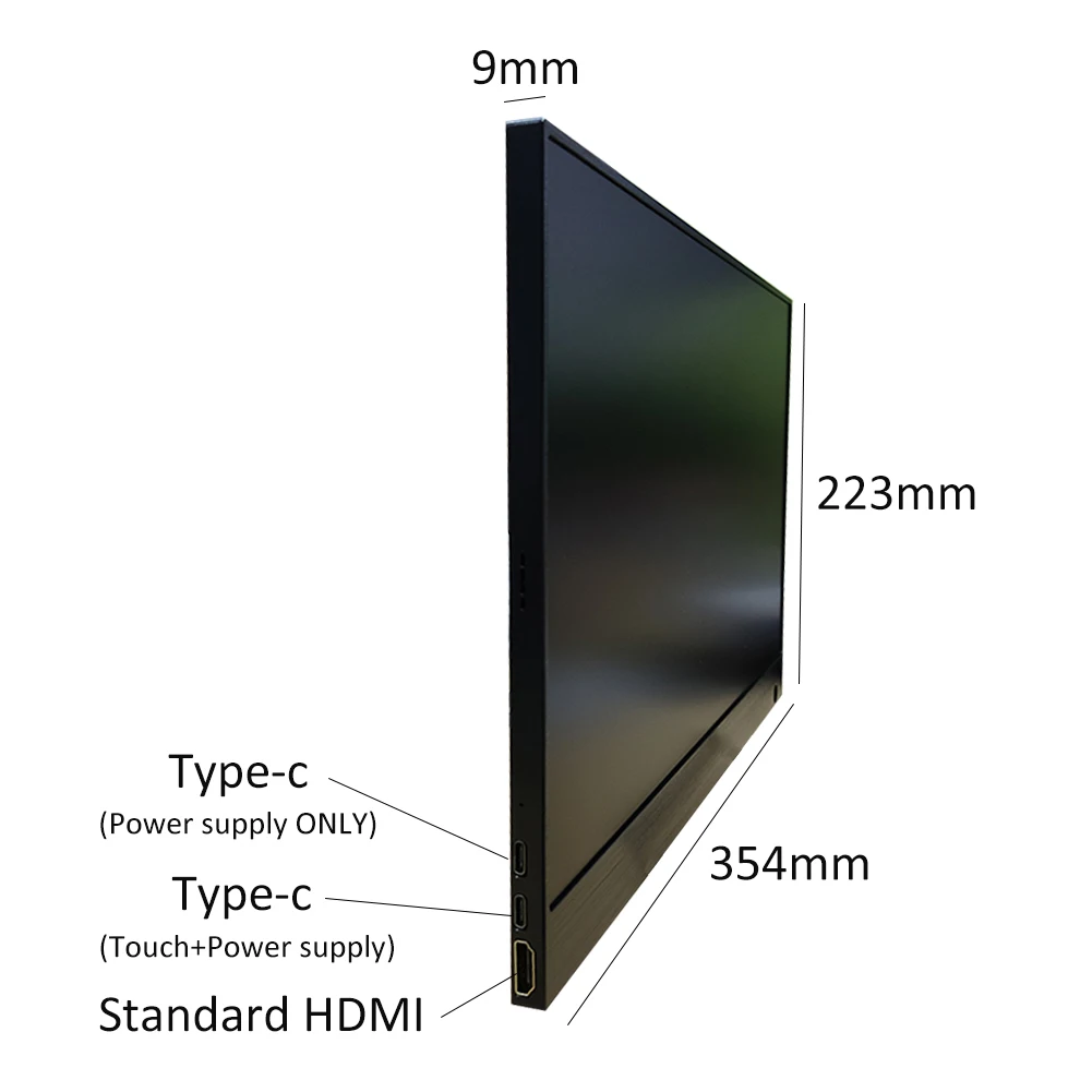 15 6 дюймовый Сверхтонкий сенсорный экран IPS для PS3 PS4 XBOX автомобильный портативный