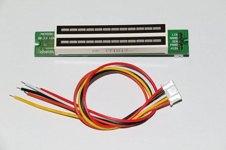 LINK1 /Welded/Dual 12 Level indicator VU Meter Music Audio Level Meter Stereo Amplifier Board AGC Mode
LINK1 /Welded/Dual 12 Level indicator VU Meter Music Audio Level Meter Stereo Amplifier Board AGC Mode