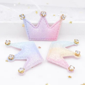 Glittery Iridescence Padded Appliques Bling Rhinestone Stick-on Crown Patches for Clothing Crafts Sticker DIY Hair Ornament S55
Glittery Iridescence Padded Appliques Bling Rhinestone Stick-on Crown Patches for Clothing Crafts Sticker DIY Hair Ornament S55