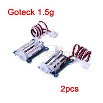 dykb 2X 1.5g Goteck Servo Micro Digital Analog Servo Loading Linear Actuator Servo NE 3D small plane
dykb 2X 1.5g Goteck Servo Micro Digital Analog Servo Loading Linear Actuator Servo NE 3D small plane