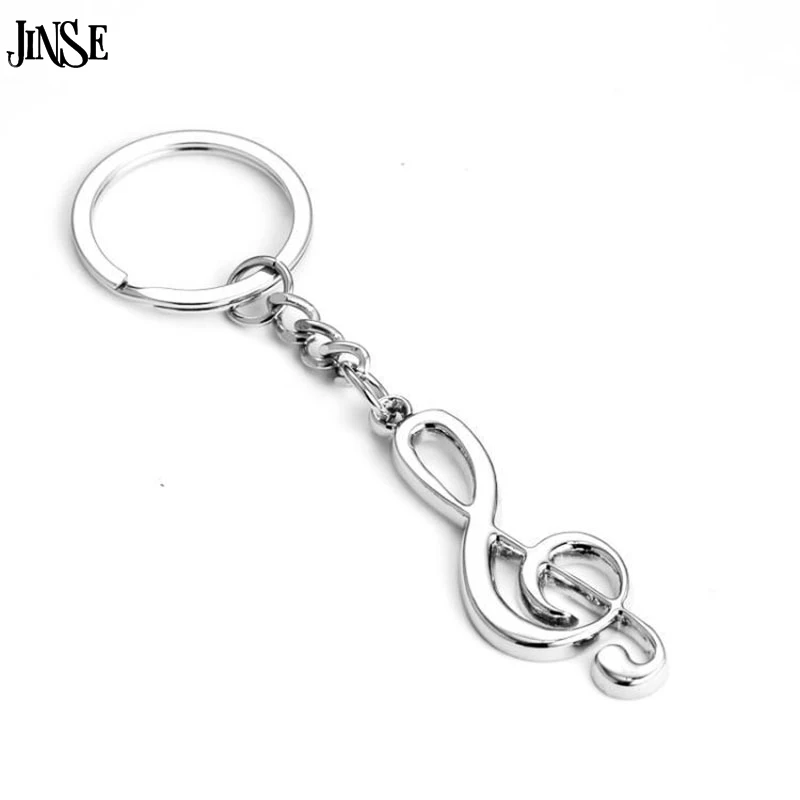 JINSE KHN001 New key chain key ring rhodium plated musical note keychain for car metal music symbol key chains
JINSE KHN001 New key chain key ring rhodium plated musical note keychain for car metal music symbol key chains