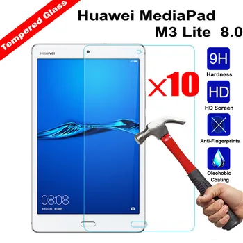 XSKEMP 10Pcs 9H 2.5D Tablet Real Tempered Glass Film For 8.0 Huawei MediaPad M3 Lite Anti-shatter HD Screen Protector Protective
XSKEMP 10Pcs 9H 2.5D Tablet Real Tempered Glass Film For 8.0 Huawei MediaPad M3 Lite Anti-shatter HD Screen Protector Protective