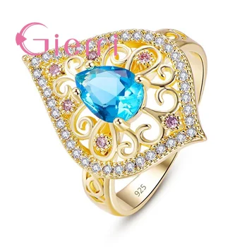 Retro Luxury Clear Waterdrop Blue Rainbow CZ Stone Ring Hollow Pink Crystal 925 Sterling Silver Cocktail Rings Statement Jewelry
Retro Luxury Clear Waterdrop Blue Rainbow CZ Stone Ring Hollow Pink Crystal 925 Sterling Silver Cocktail Rings Statement Jewelry