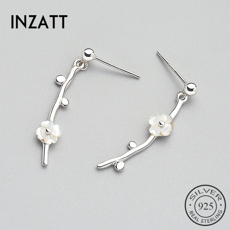 INZATT Unique Design Metal Branch Flower Ber Dangle Drop Earrings Fashion 925 Sterling Silver Fine Jewelry For Charm Women Gift
INZATT Unique Design Metal Branch Flower Ber Dangle Drop Earrings Fashion 925 Sterling Silver Fine Jewelry For Charm Women Gift
