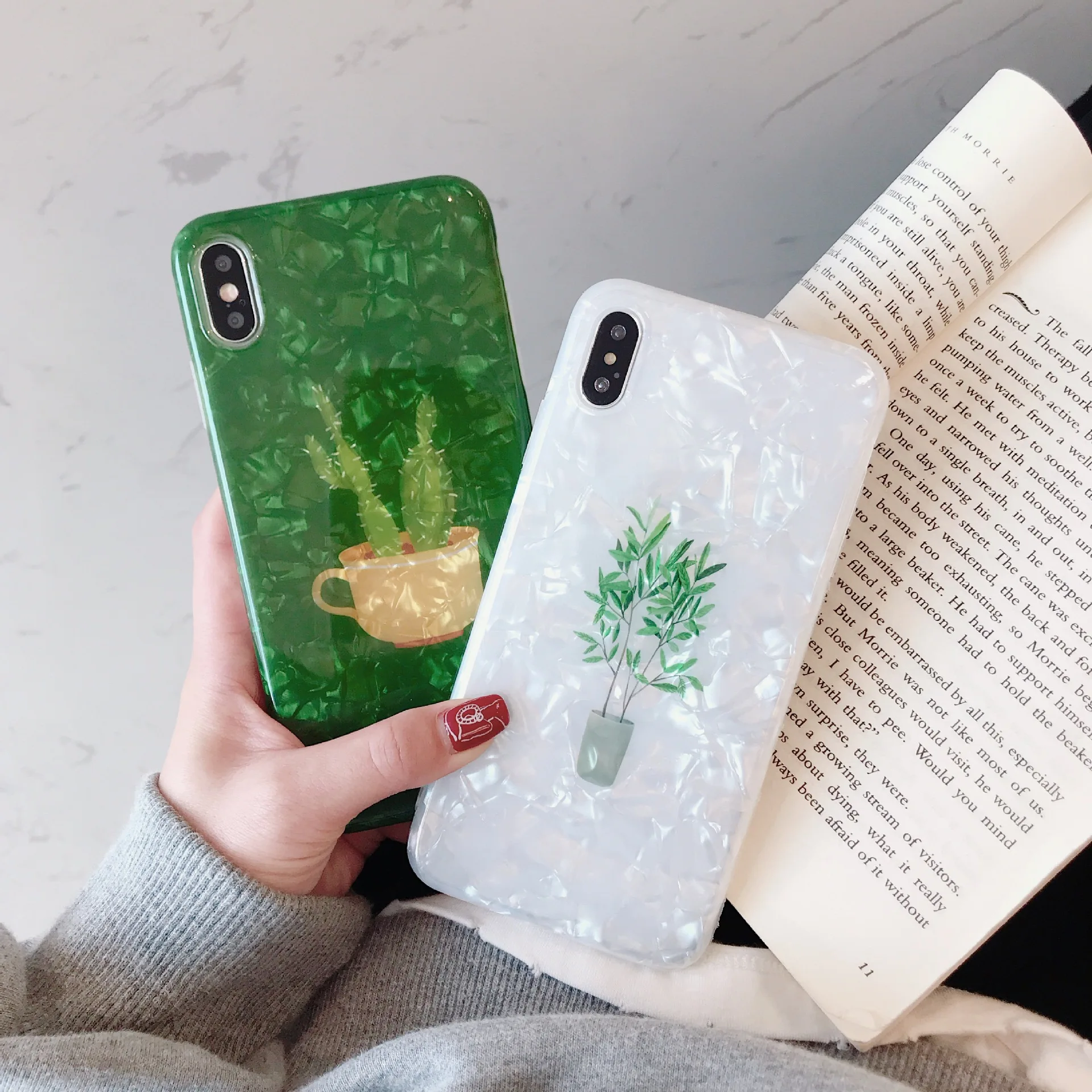 Shell Pattern Cactus Cute Phone Cases For iPhone XR XS Max X Soft TPU Silicone Cover For iPhone 6 6S 7 8 Plus Coque Funda Capa
Shell Pattern Cactus Cute Phone Cases For iPhone XR XS Max X Soft TPU Silicone Cover For iPhone 6 6S 7 8 Plus Coque Funda Capa