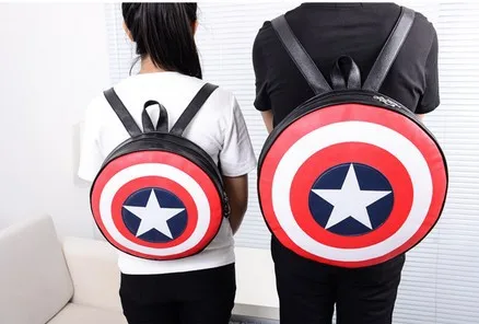 free shipping Marvels The Avengers captain America shield backpack Backpack Bag student bag round ends Agents of S.H.I.E.L.D.
free shipping Marvels The Avengers captain America shield backpack Backpack Bag student bag round ends Agents of S.H.I.E.L.D.